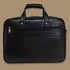Atharv Black Multi Compartment Laptop bag Mozri